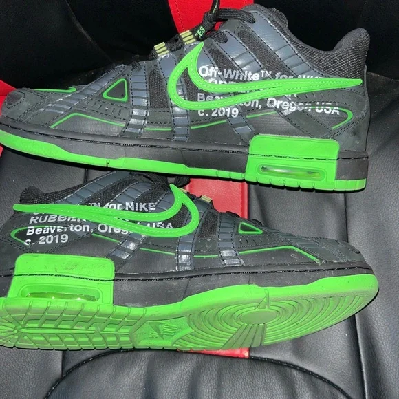 Off white dunk size 10 no zip tie